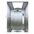 Office building passenger elevator with machine room